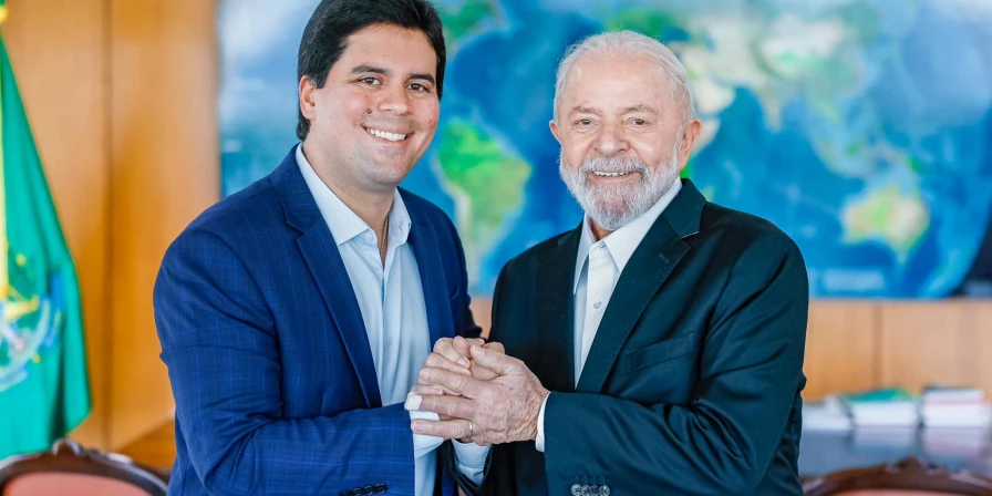 Ministro André Fufuca e Lula