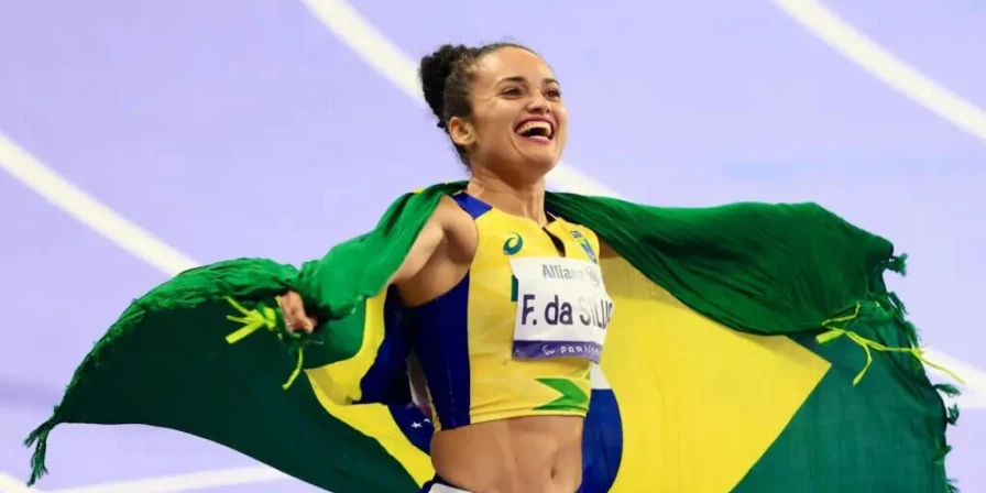 Fernanda Yara ganhou o ouro nos 400m T47