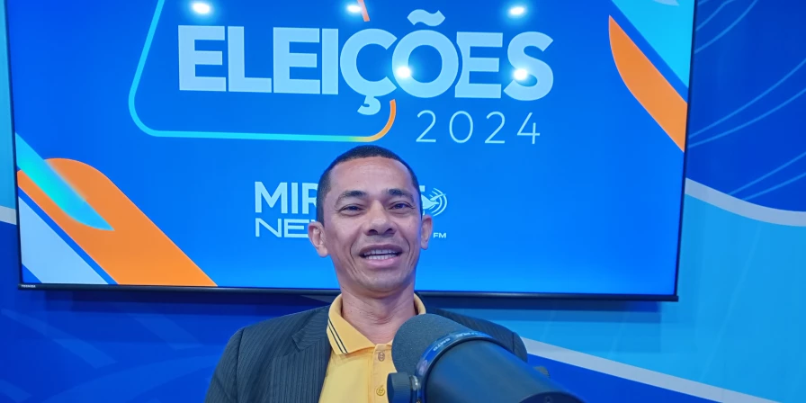 Candidato Pastor Fabiano concedeu entrevista ao Panorama.