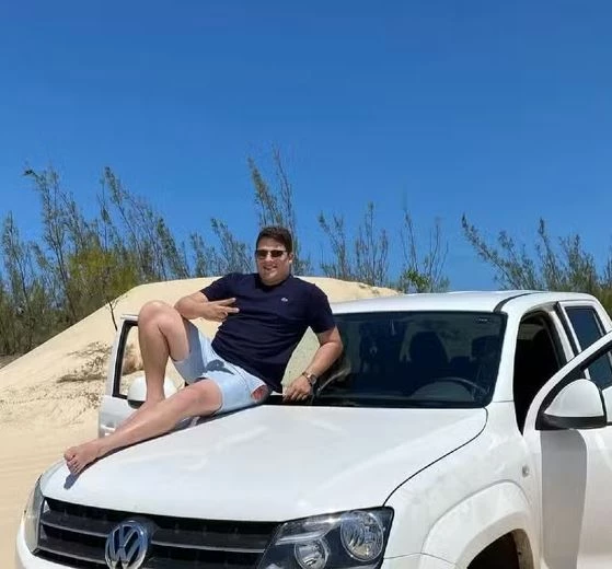 Suspeito de matar policial civil é preso. (Foto: Reprodução)
