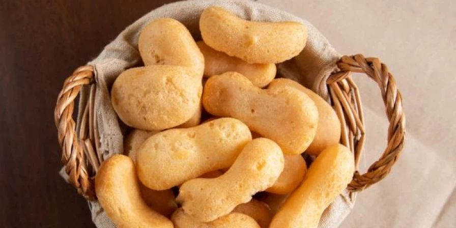 Biscoito chimango na air fryer.