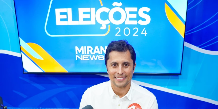Candidato Duarte Jr concedeu entrevista no Abrindo o Verbo.