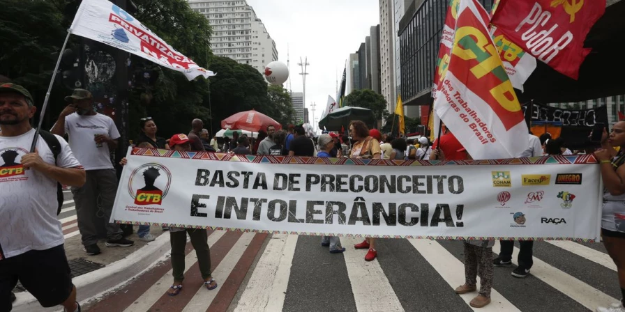 O presidente global da Central Única das Favelas (CUFA), Preto Zezé, reforçou a questão estrutural do racismo.