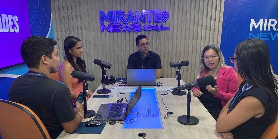 Giselia Vasconcelos e Tayane Cardoso, convidadas da edição desta quarta-feira (11) do programa Atualidades