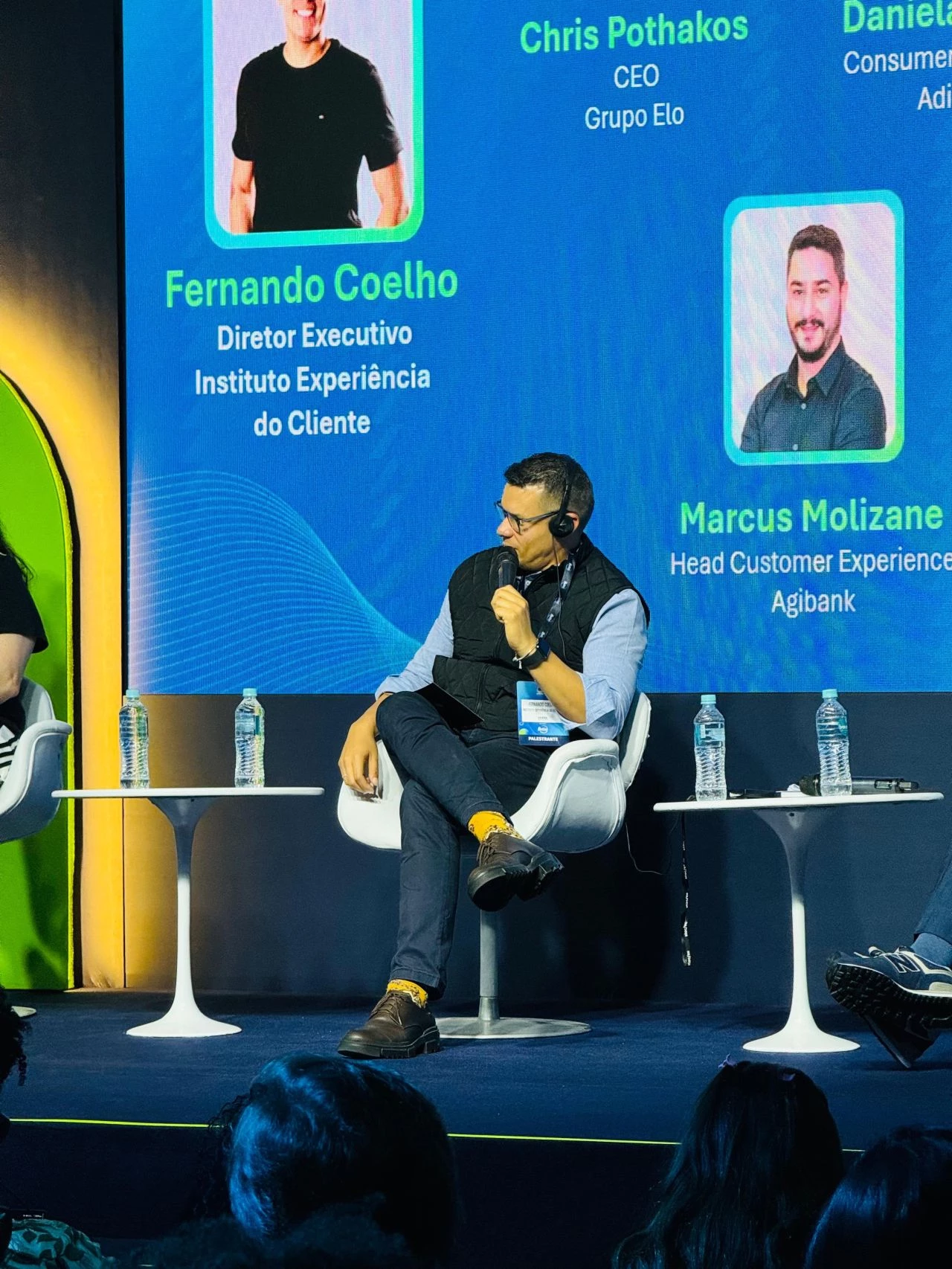 Professor Fernando Coelho durante painel no Conarec. (Foto: Arquivo Pessoal)
