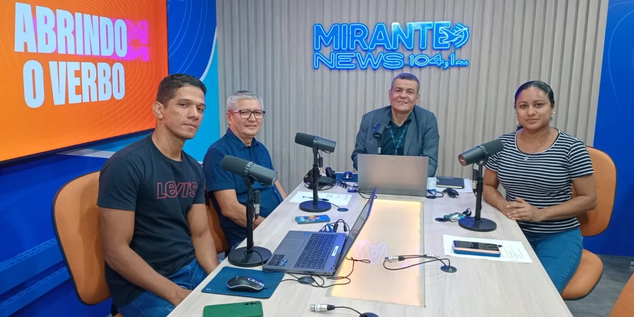 Candidato Eudes Barros concedeu entrevista ao Abrindo o Verbo.
