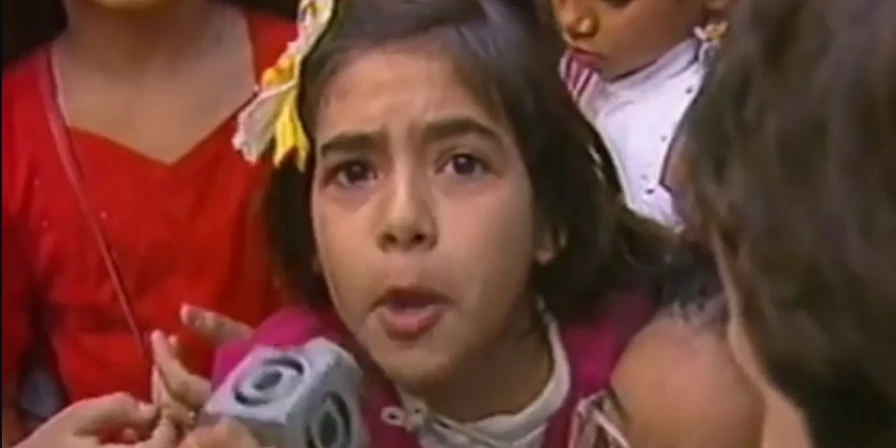 Menina do meme "que show da xuxa é esse?" é encontrada.