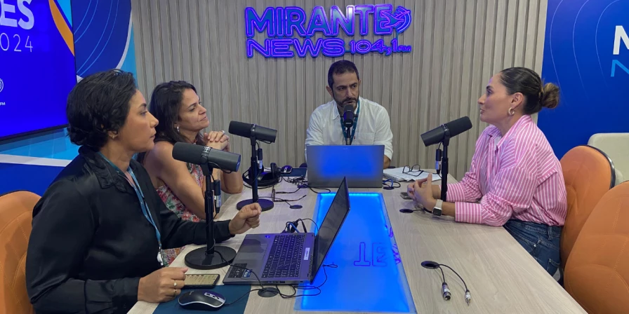 Viviane de Paula, Carla Lima e Maria Fernanda Sarney, convidadas da edição desta quinta-feira (19) do programa Ponto Final
