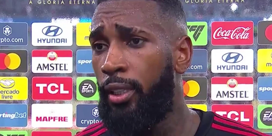 Gerson, meio-campista do Flamengo.