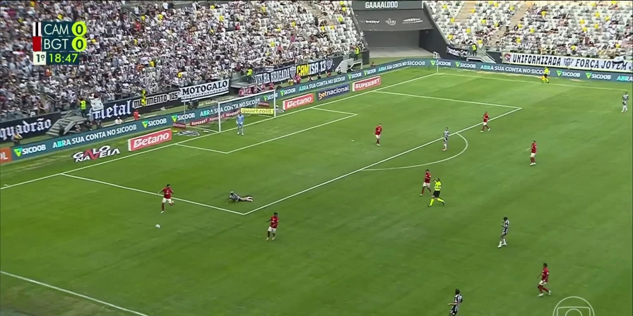 Partida foi disputada na Arena MRV