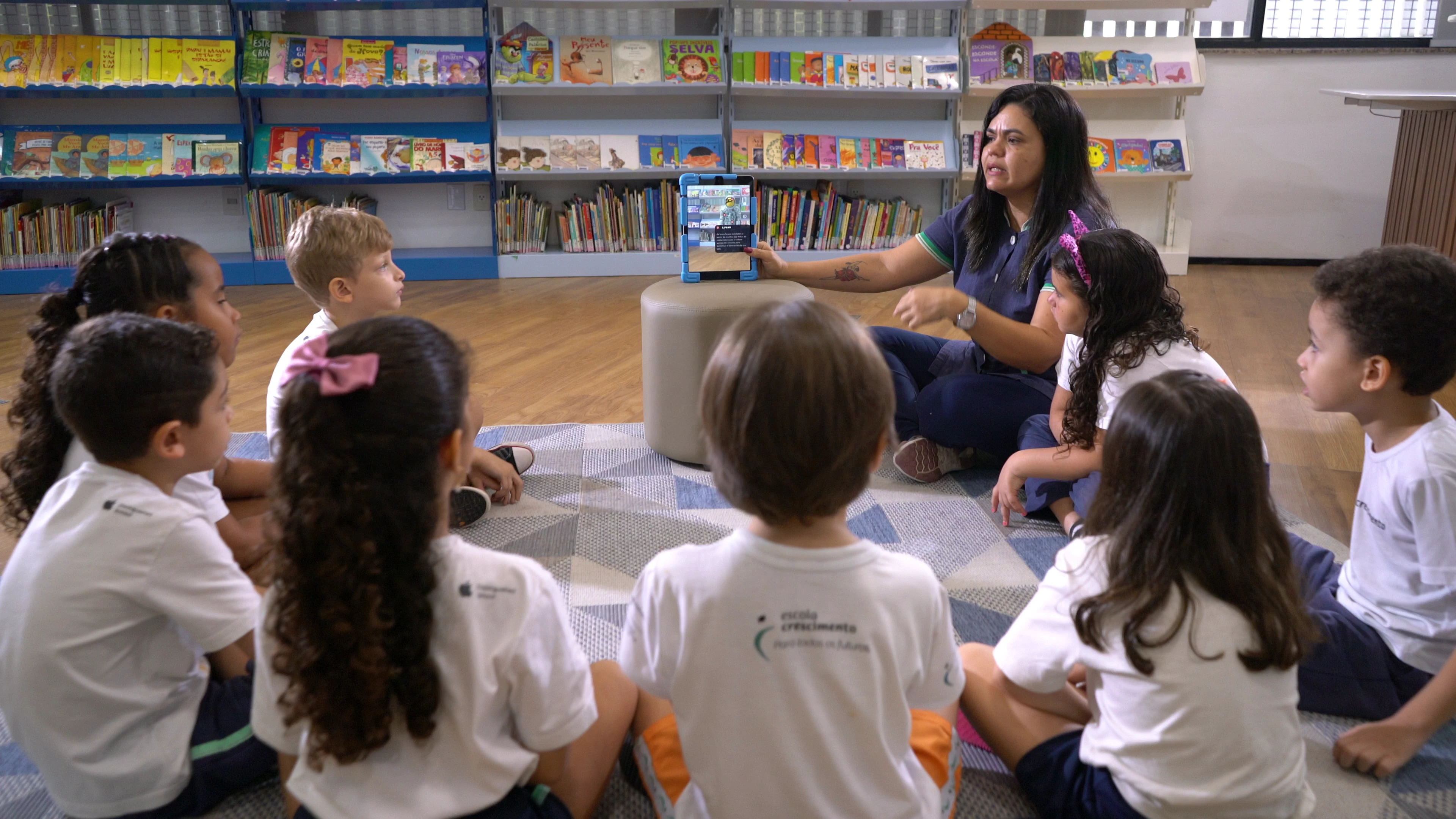 Para alcançar esse reconhecimento, a Escola Crescimento passou por uma avaliação rigorosa. (Foto: Divulgação/Escola Crescimento)