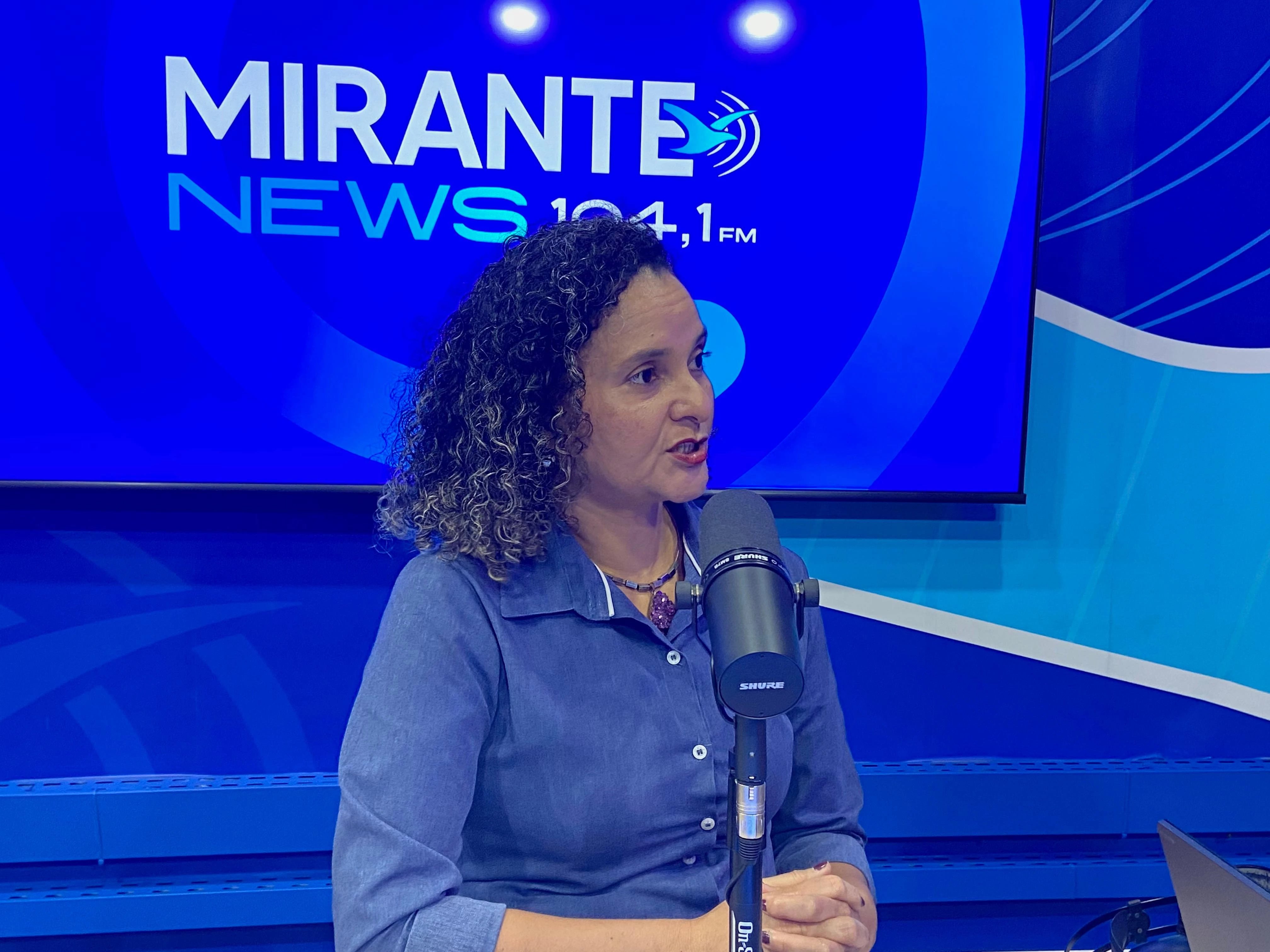 Tereza Cristina, coordenadora da Rede de Agentes do Sebrae no Maranhão, durante entrevista ao programa Ponto Final.