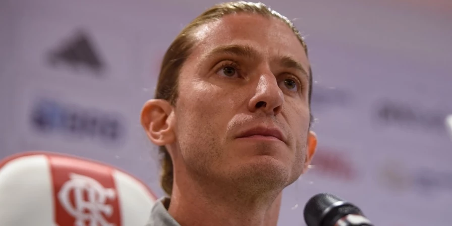 Filipe Luís, técnico do Flamengo.
