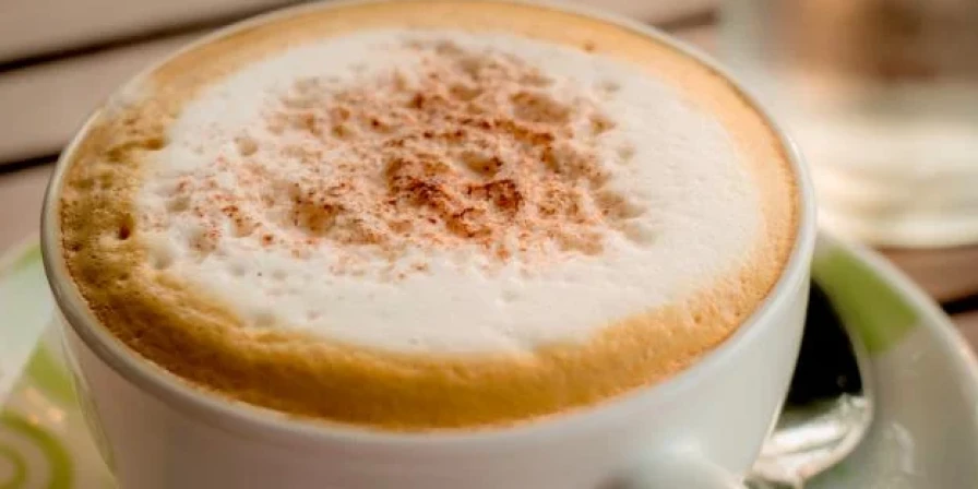 Cappuccino caseiro.