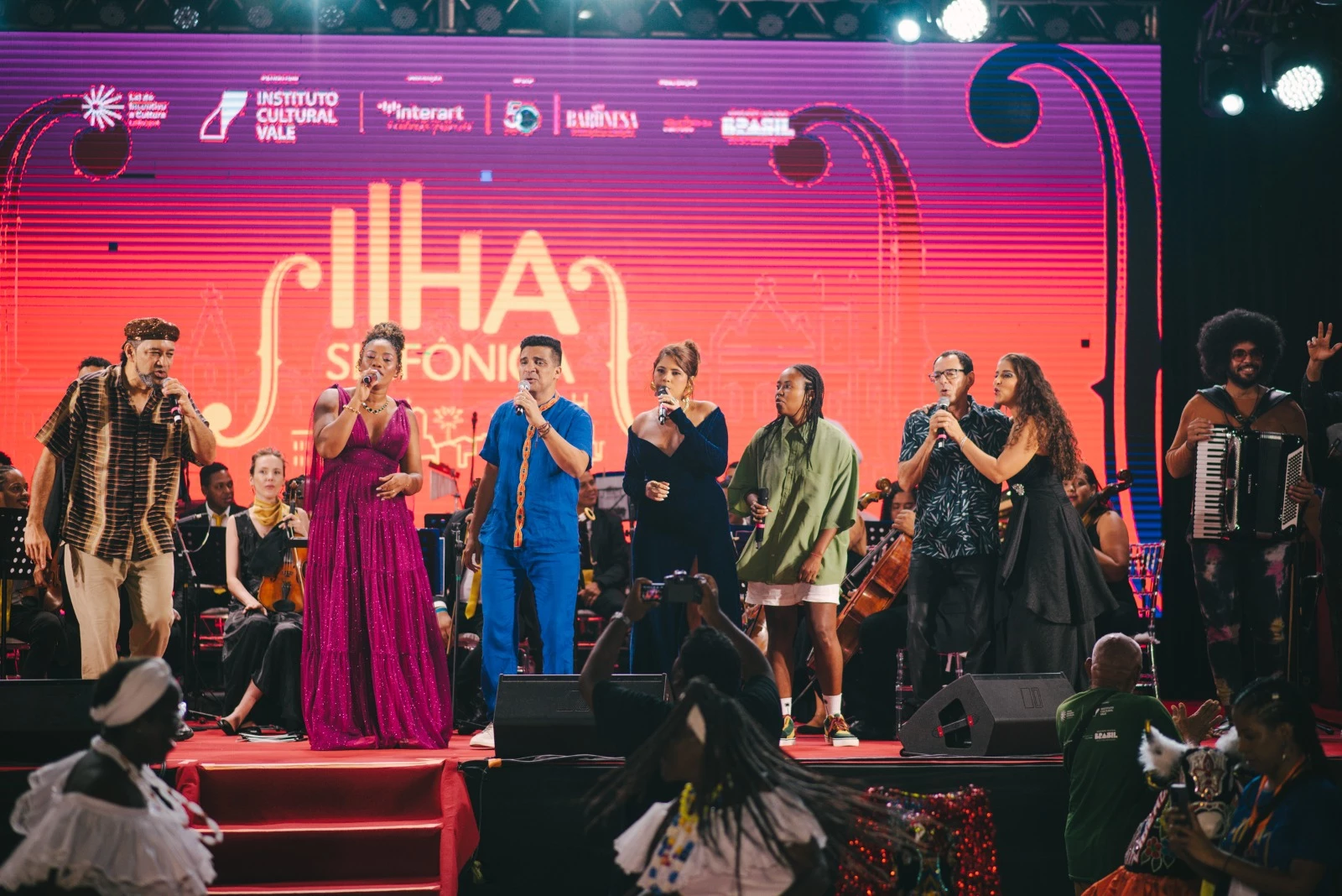 O evento contou com diversos artistas de várias sintonias. (Foto: Divulgação)
