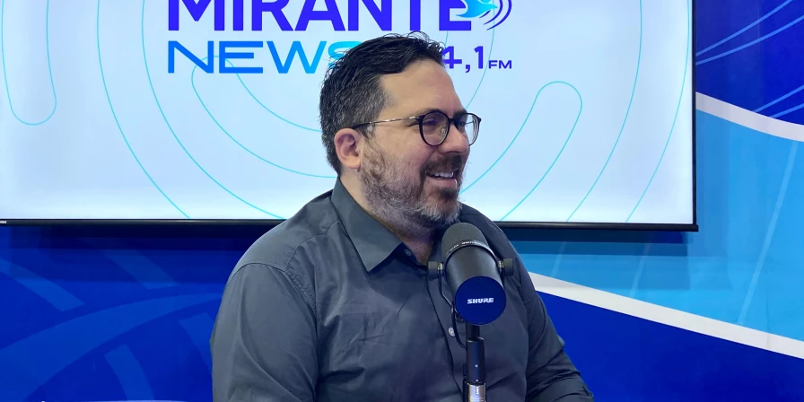 Gabriel Furtado, defensor geral do Estado do Maranhão, durante entrevista ao programa Ponto Final.