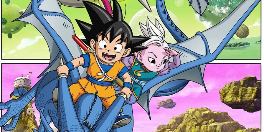 Esta nova saga também celebra o 40º aniversário da série original Dragon Ball.