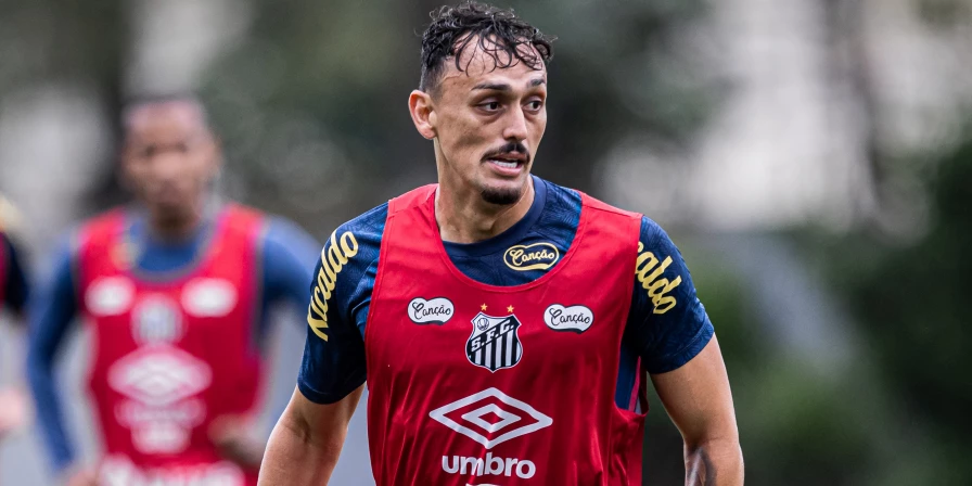 Diego Pituca, meio-campista do Santos.
