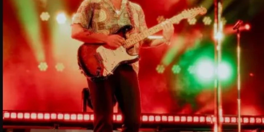 Bruno Mars deu inicio a uma série de shows nesse fim de semana.