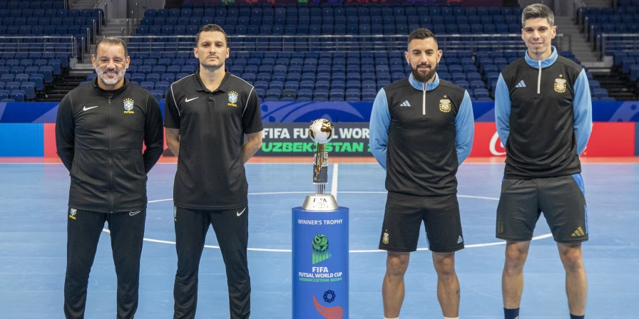 Brasil e Argentina se enfrentarão pelo título da Copa do Mundo de Futsal 2024.