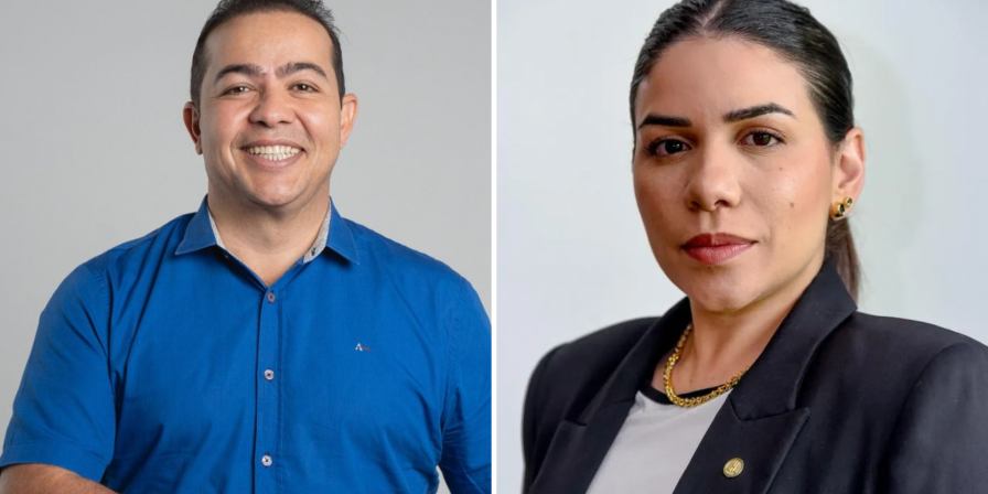 Rildo Amaral (PP) e Mariana Carvalho (Republicanos)...