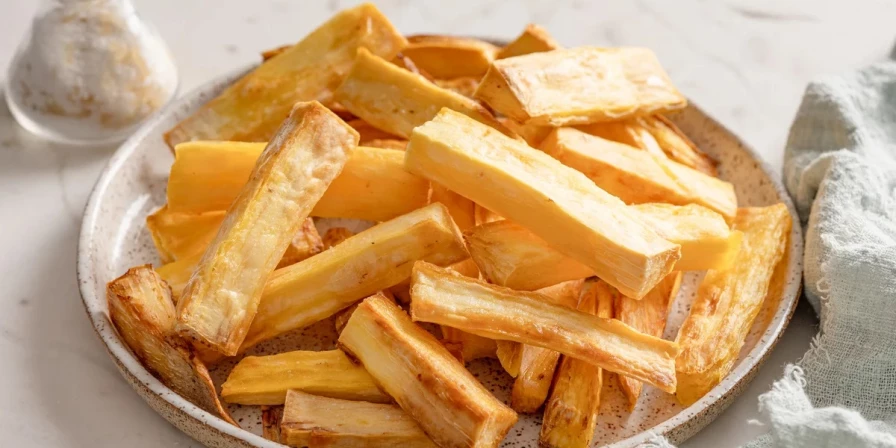 Pincelar a manteiga é indispensável, pois ela dará a cor dourada na mandioca, além de deixar a casquinha com um sabor incrível.