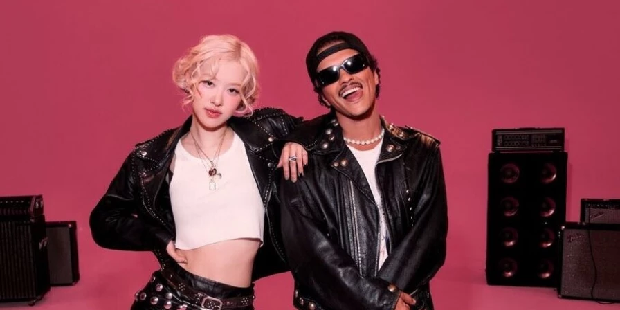 Bruno Mars e Rosé.