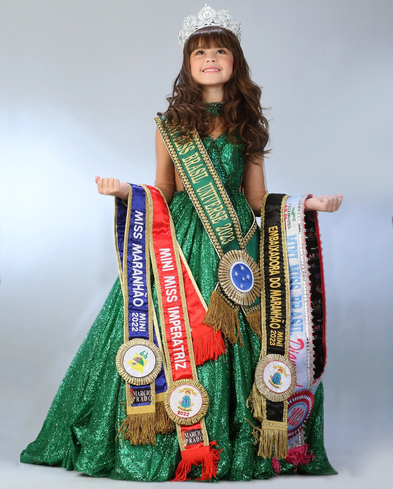 MARIANA LIMA: Mini Miss Maranhão e Miss Brasil Universe 2023. Foto: Divulgação