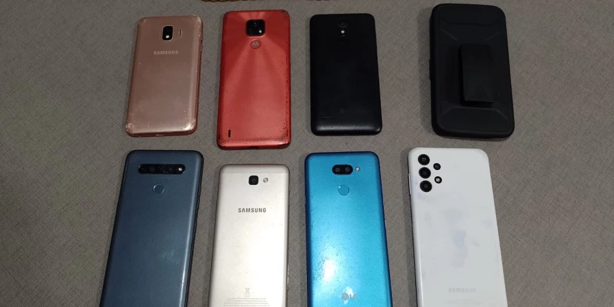Celulares roubados foram recuperados pela polícia em São José de Ribamar.