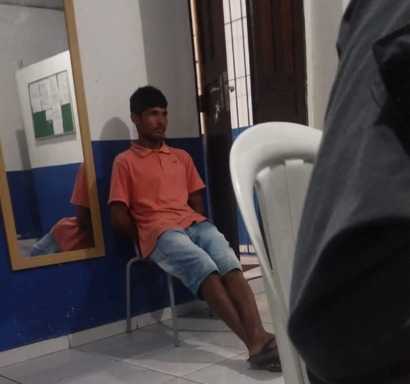 Suspeito de homicídio em Aldeias Altas é preso. (Foto: Divulgação)