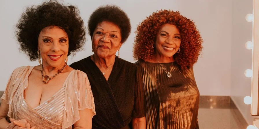 Eliana Pittman, Alaíde Costa e Zezé Motta