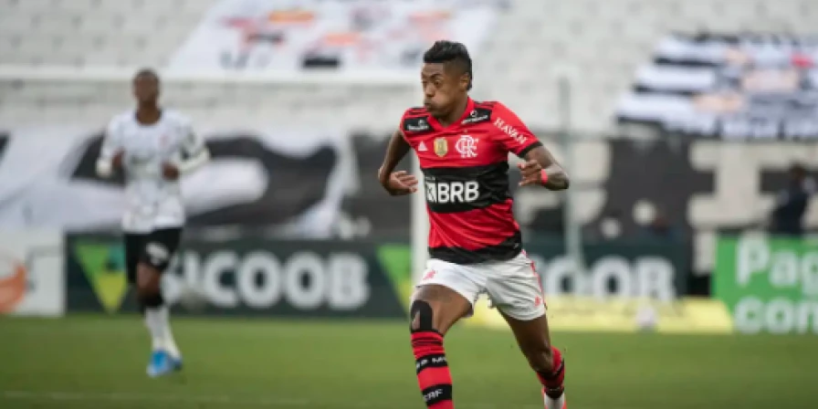 Jogador Bruno Henrique.