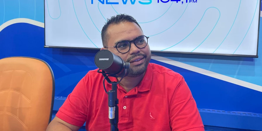 Wendell Martin, vereador eleito de São Luís, durante o programa Ponto Final.