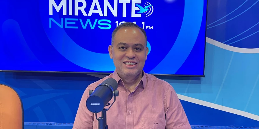 Catulé Júnior, novo deputado estadual, durante entrevista ao programa Ponto Final.