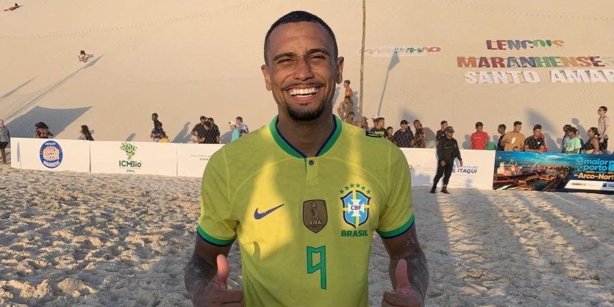 Rodrigo foi um dos destaques da goleada da Seleção Brasileira por 5 a 1 sobre a Argentina.