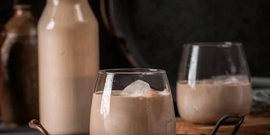 Drink Amarula caseira.