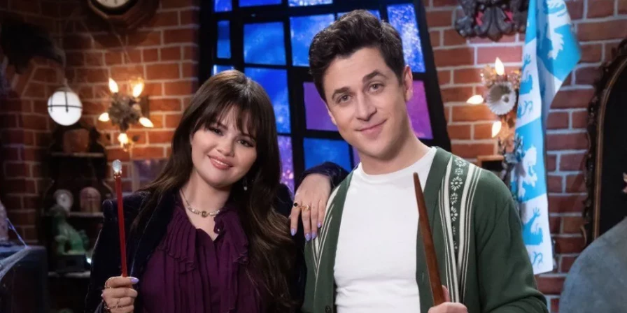 Selena Gomez e David Henrie.