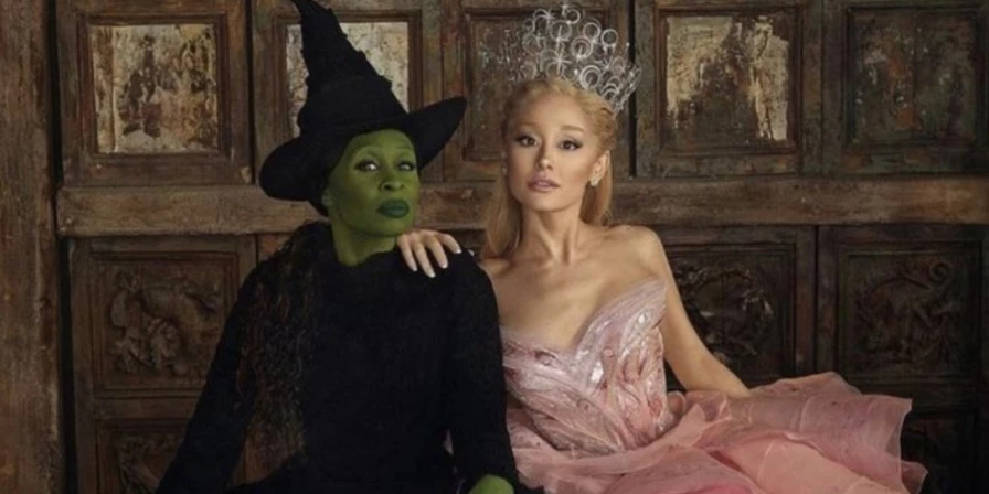 Ariana Grande e Cynthia Erivo estrelam na produção musical.