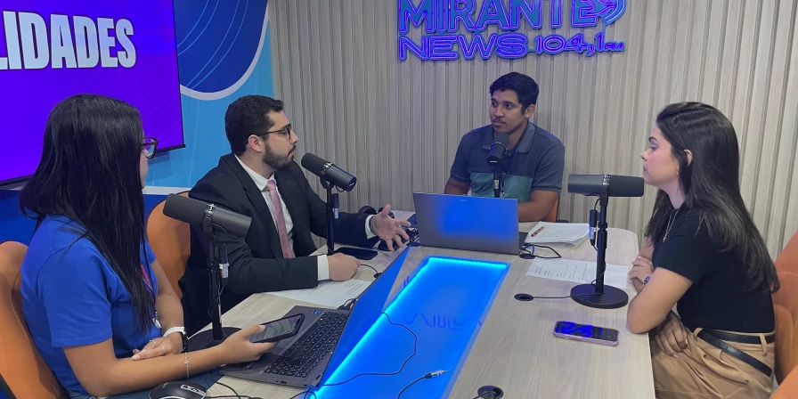Ana Paula Martins e Fernando Linhares, convidados da edição desta sexta-feira (29) do Atualidades