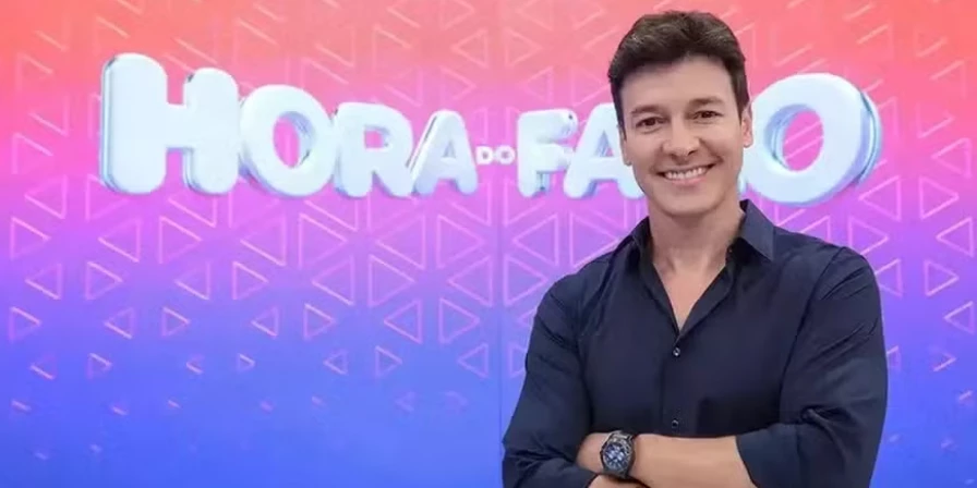 Rodrigo Faro comandava o programa "Hora do Faro".