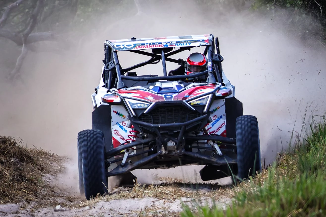 João Afro subiu ao pódio no Campeonato Cearense de Rally Baja ( Foto - Divulgação)