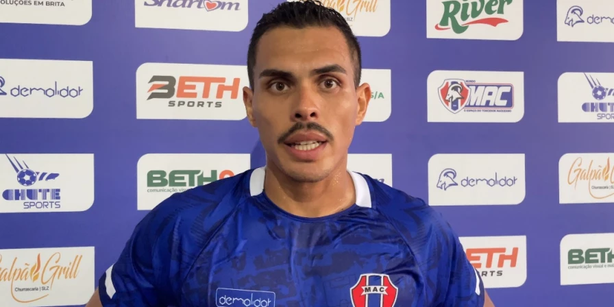 Júlio Nascimento, zagueiro do Maranhão Atlético.