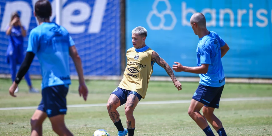 Treino do Grêmio.