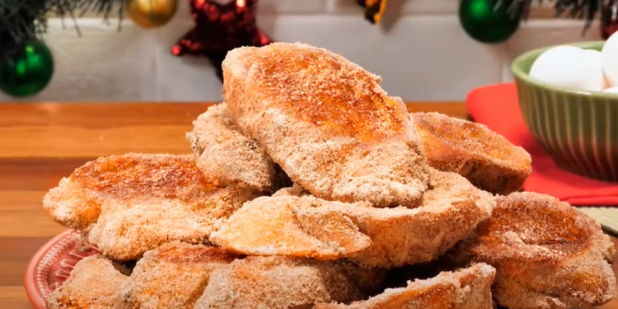 Rabanada tradicional.