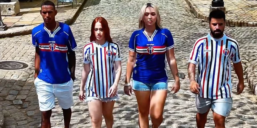 Novos uniformes do Maranhão Atlético foram divulgados em vídeo gravado no Centro Histórico de São Luís.