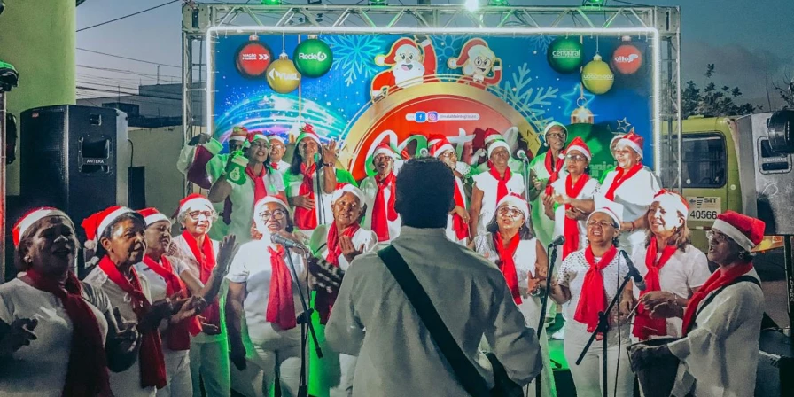 Os espetáculos do Natal da Integração ocorrerão em todos os terminais de integração simultaneamente.