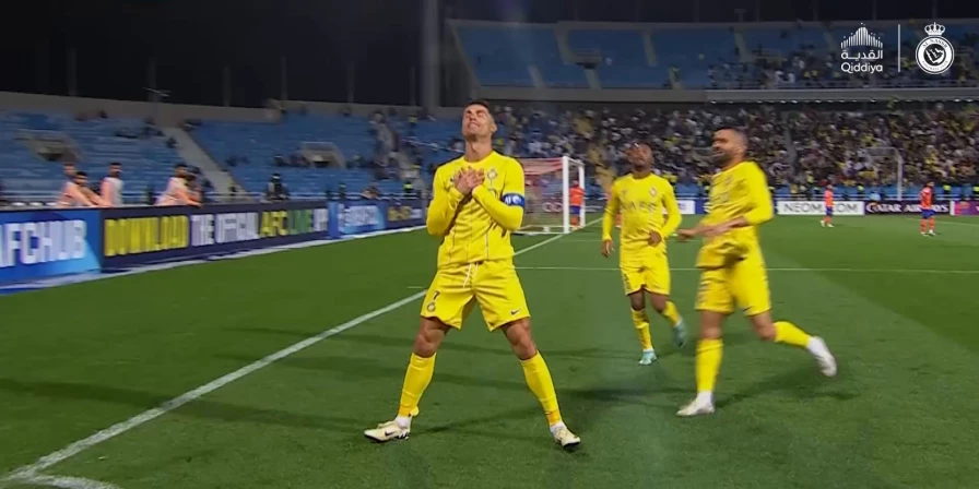 Cristiano Ronaldo celebra gol