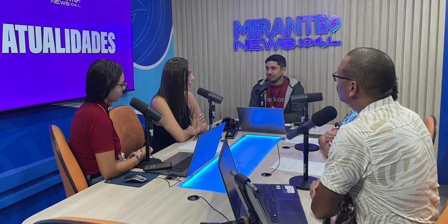 Cássia Melo, Walter Rodrigo e Milla Camões, convidados da edição desta quinta-feira (19) do Atualidades
