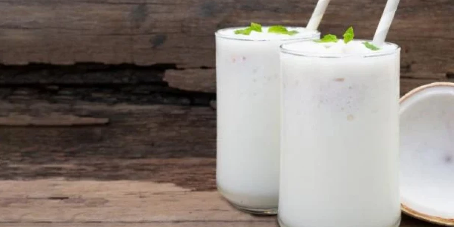Receita de batida de coco.