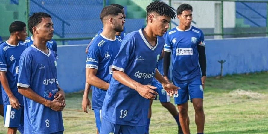 Treino do Tuntum.
